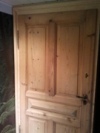 Innnentür aus Holz (teilweise neu)
