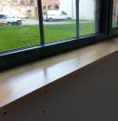 Fensterbank aus Holz